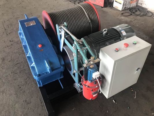 Motorized Trolley 10 Ton Electric Hydraulic Winch For Heavy Vertical Lifting