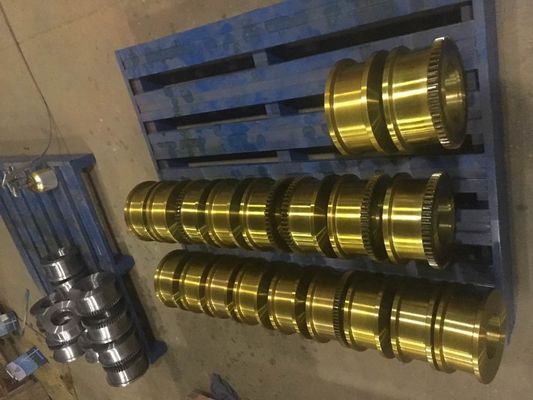 Cast And Forged Customized Crane Wheel For Bridge / Overhead Crane