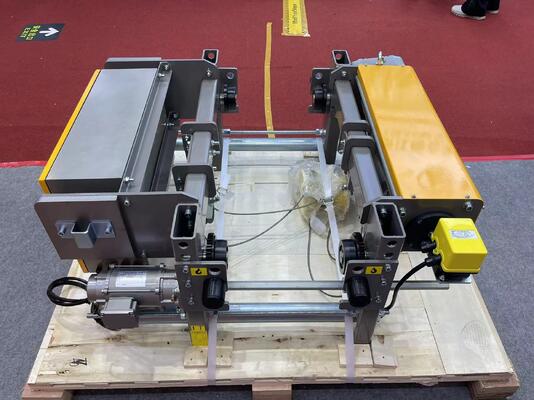 European Model Electric Wire Rope Hoist Low Headroom Type with Optimized Design and Performance for Heavy Duty Lifting